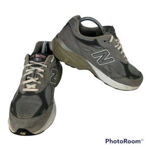 New Balance 990v3 Women’s Sz 9.5 W990GL3 Grey Made In USA Athletic Sneakers